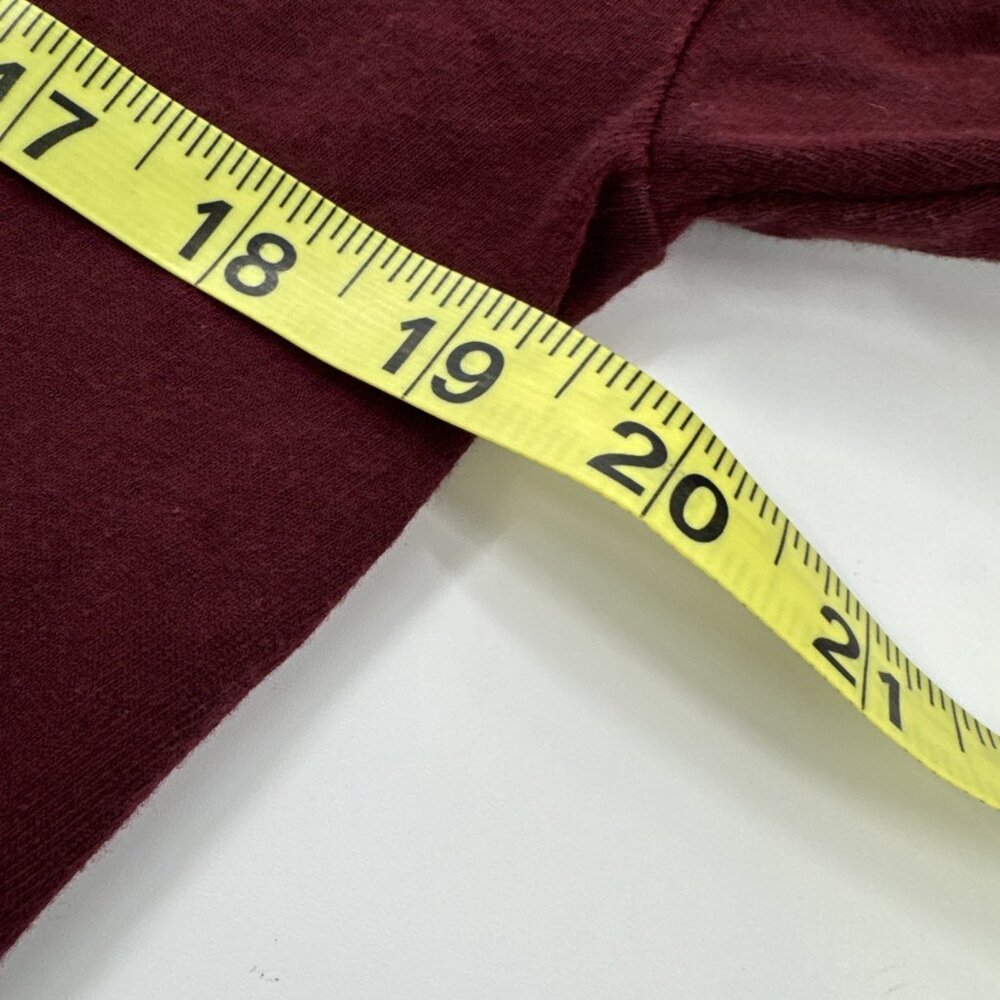 Champion Harvard Shirt Medium Maroon College Crest Tee T Shirt Campus Logo Ivy - Picture 5 of 8